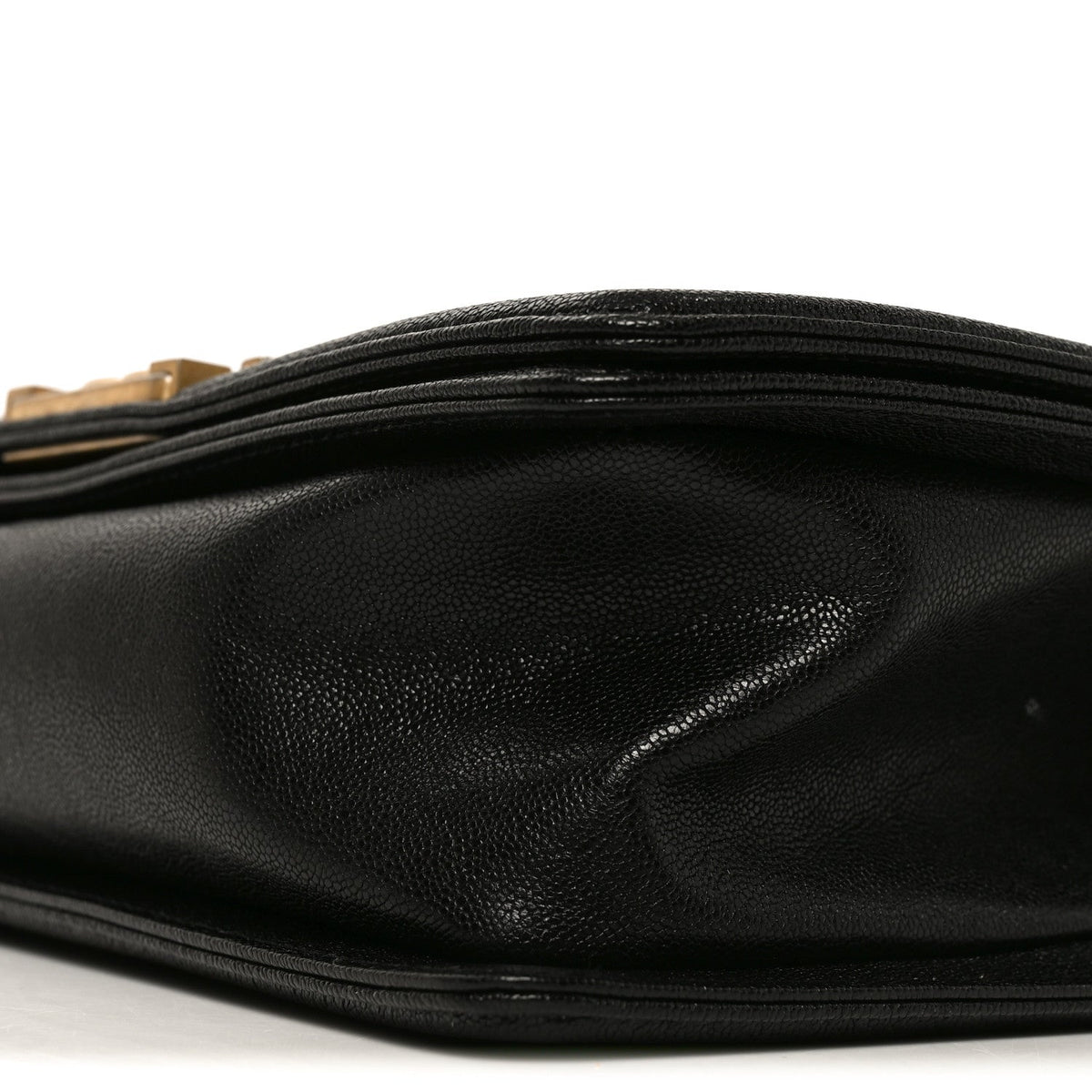 Medium Quilted Caviar Flap Shoulder Bag