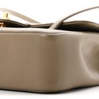 Chanel Shiny Caviar Preppy Coco Small Flap Bag Dark Khaki