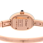 Cartier 18K Pink Gold 19mm Baignoire Quartz Watch