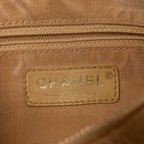 Chanel Caviar Quilted Timeless CC Shoulder Bag Beige
