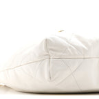 Chanel Shiny Calfskin Quilted Small 22 White
