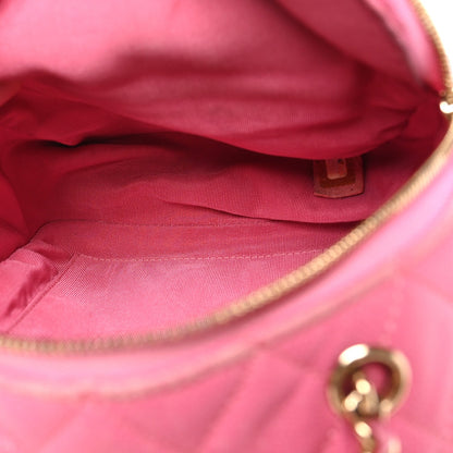 Small Quilted Caviar Backpack