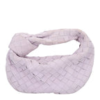 Bottega Veneta Suede Intrecciato Mini Jodie Mirth Washed