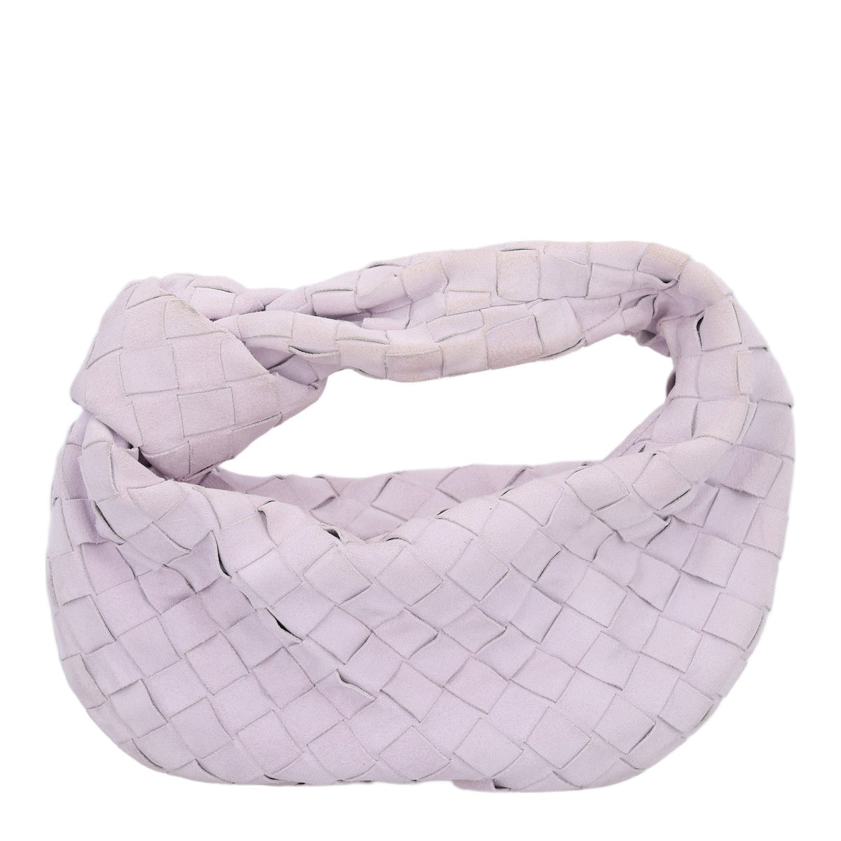 Bottega Veneta Suede Intrecciato Mini Jodie Mirth Washed