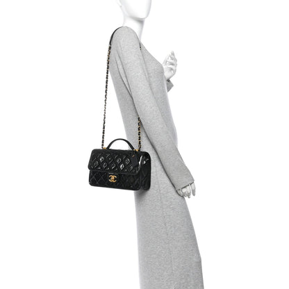 Small Quilted Flap Shoulder Bag