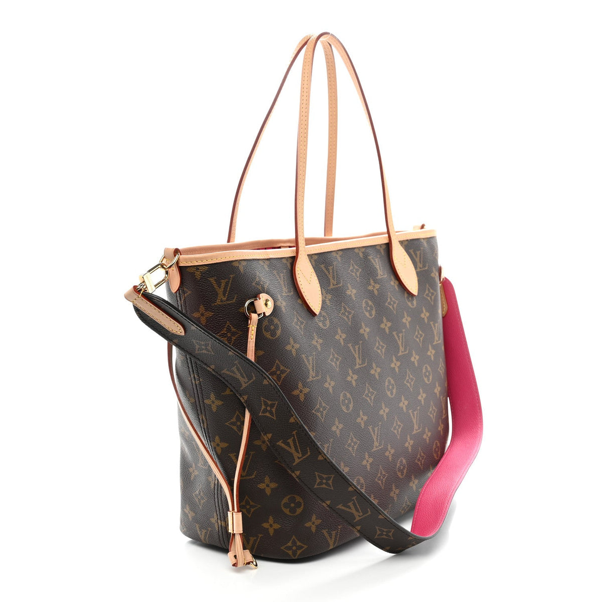 Monogram Inside Out Neverfull Bandoulier Handbag