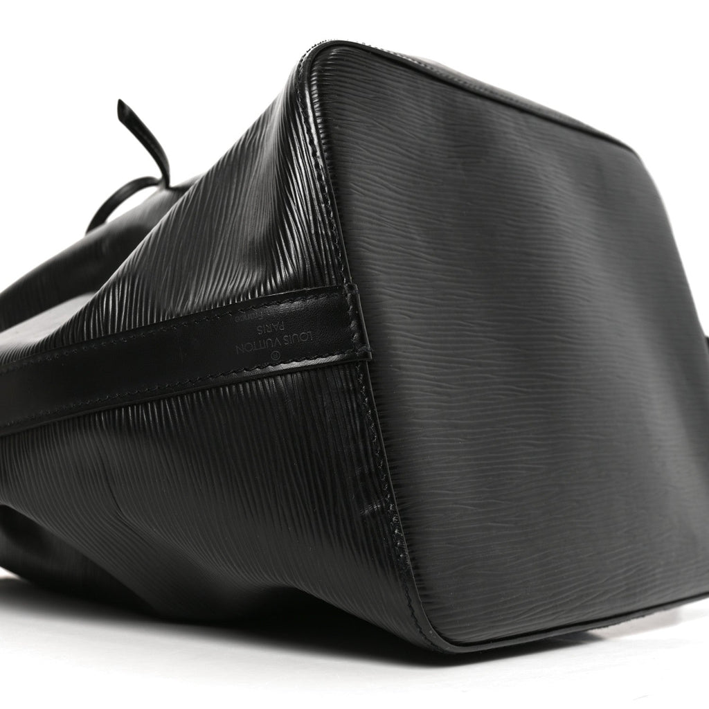 Louis Vuitton Epi Petit Noe Shoulder Bag Black
