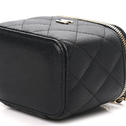 Mini Quilted Caviar Handbag