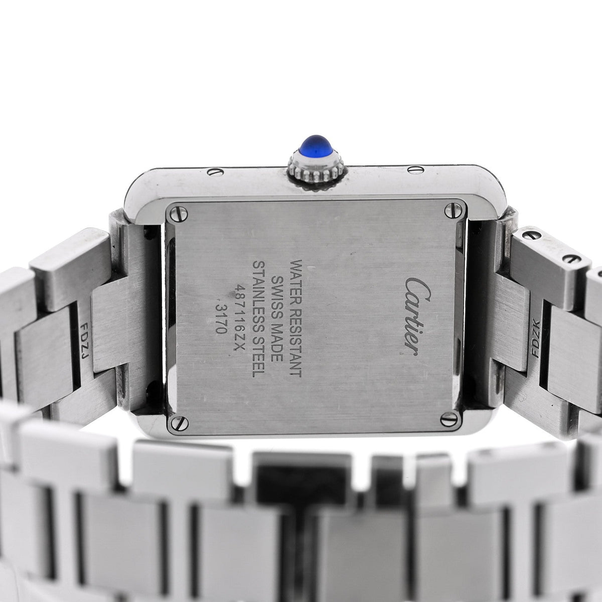 Cartier Stainless Steel 24mm Tank Solo Quartz Watch