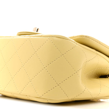 Mini Quilted Lambskin Flap Shoulder Bag