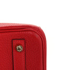 Hermes Togo Birkin 30 Rouge Casaque