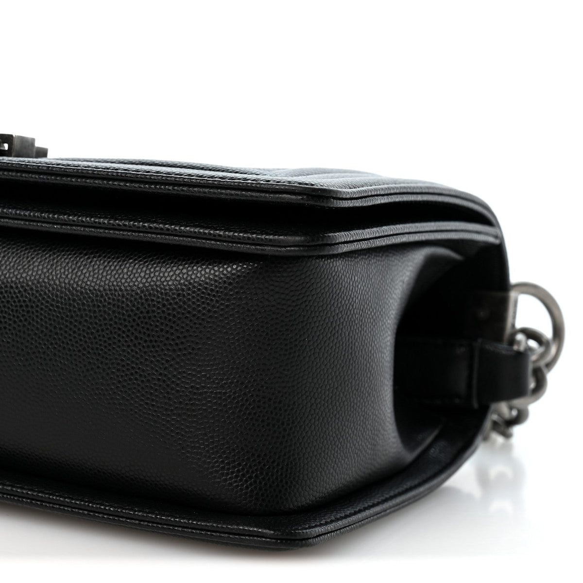 Medium Quilted Caviar Flap Shoulder Bag