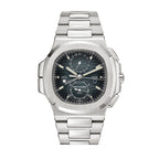 P. PP Nautilus Travel Time Chronograph Dual Time 5990/1A-011 5990/1A