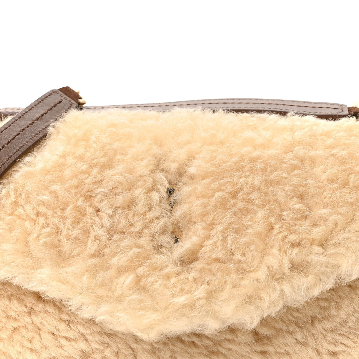 Shearling Crossbody Bag
