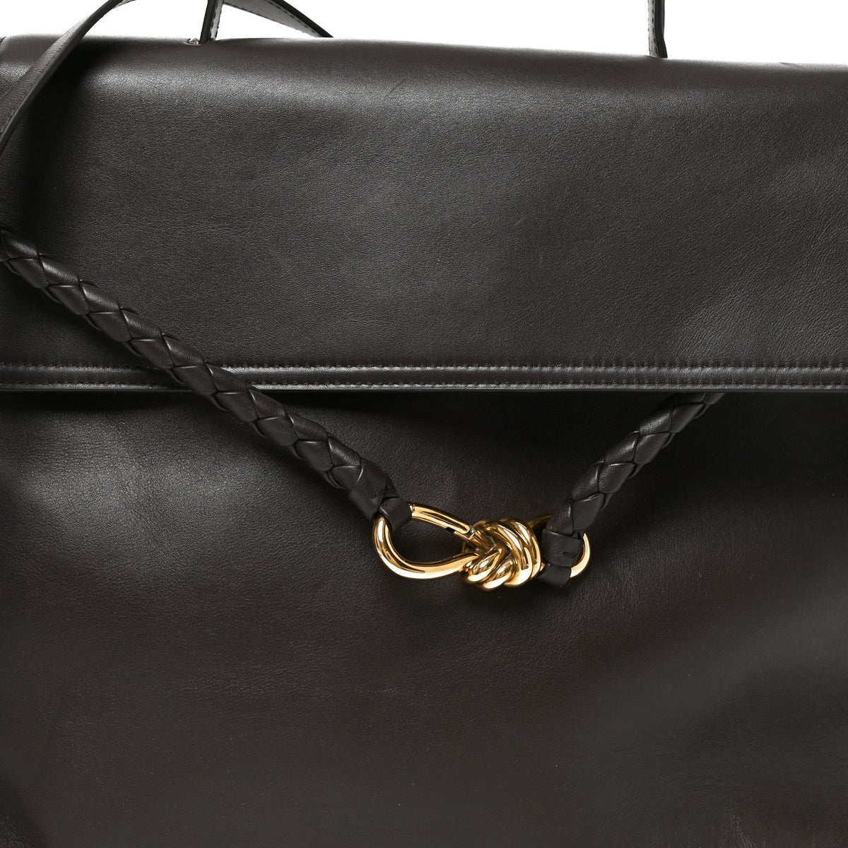 Bottega Veneta Silky Calfskin Large Ciao Ciao Fondant