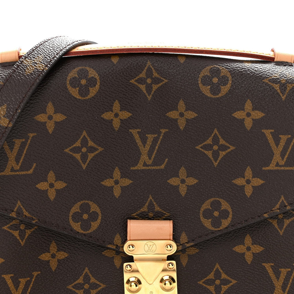 Louis Vuitton Monogram Pochette Metis Brown
