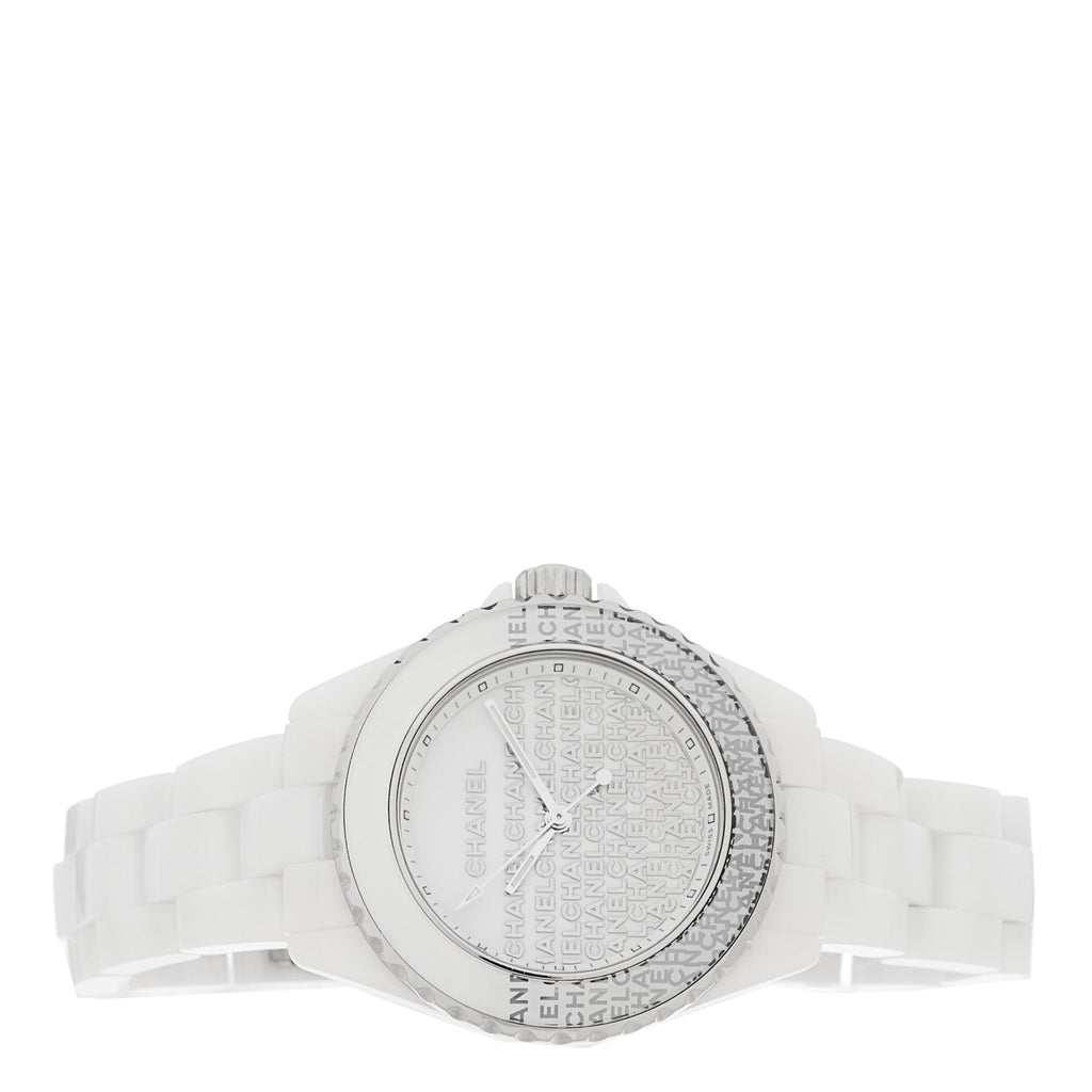 Chanel Stainless Steel Ceramic 33mm J12 Wanted de Chanel Watch White