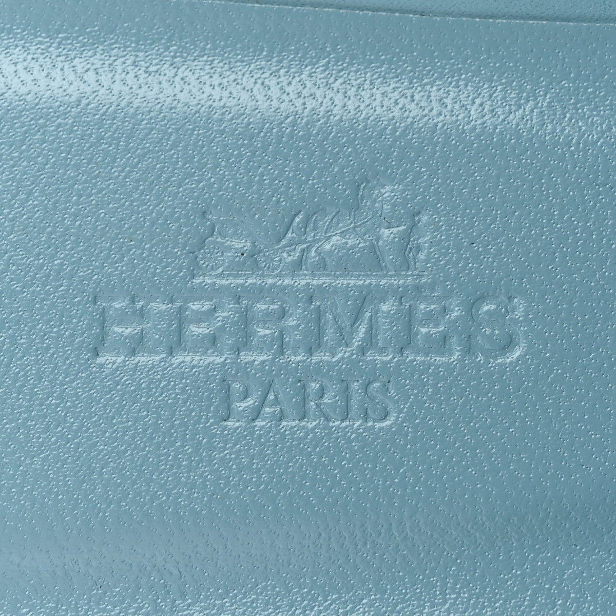 Hermes Box Calfskin Women's Oran Sandals 36 Light Bleu