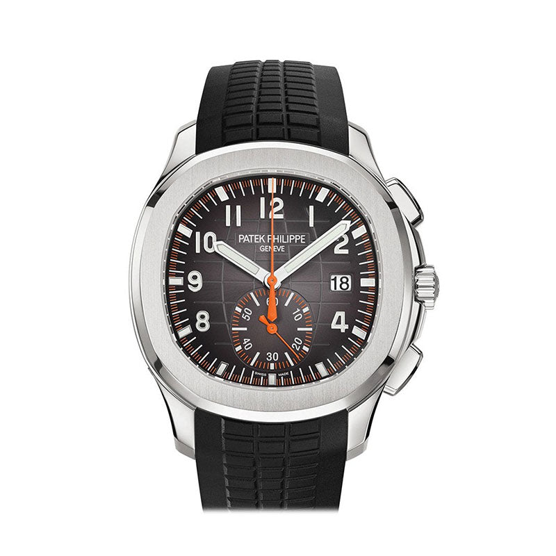 P. PP Aquanaut Black Dial Automatic Men's Chronograph Watch 5968A-001