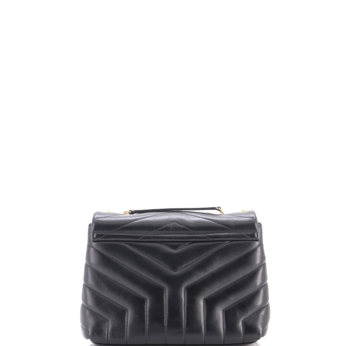 Loulou Shoulder Bag Matelasse Chevron Leather Small