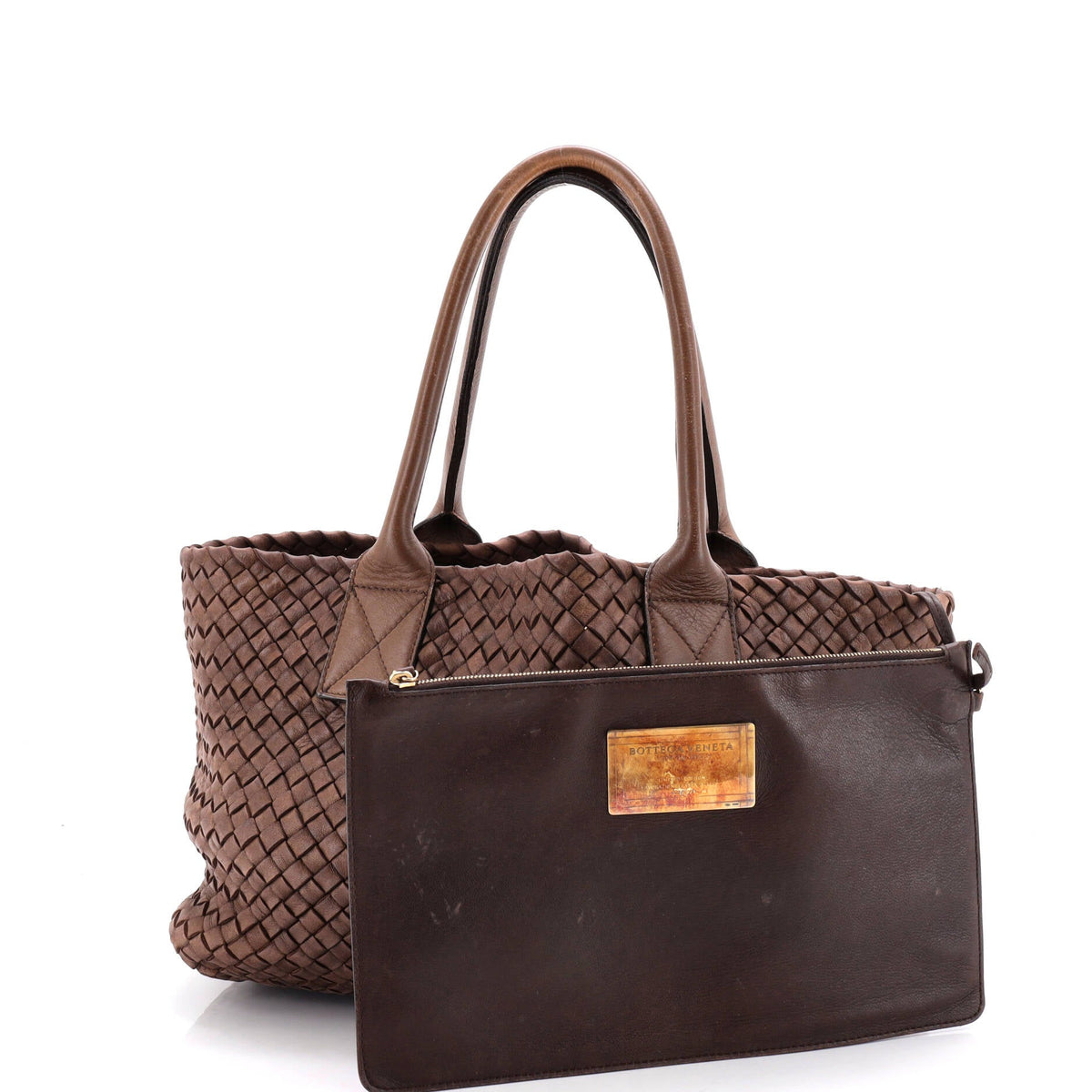 Cabat Tote Intrecciato Nappa Small