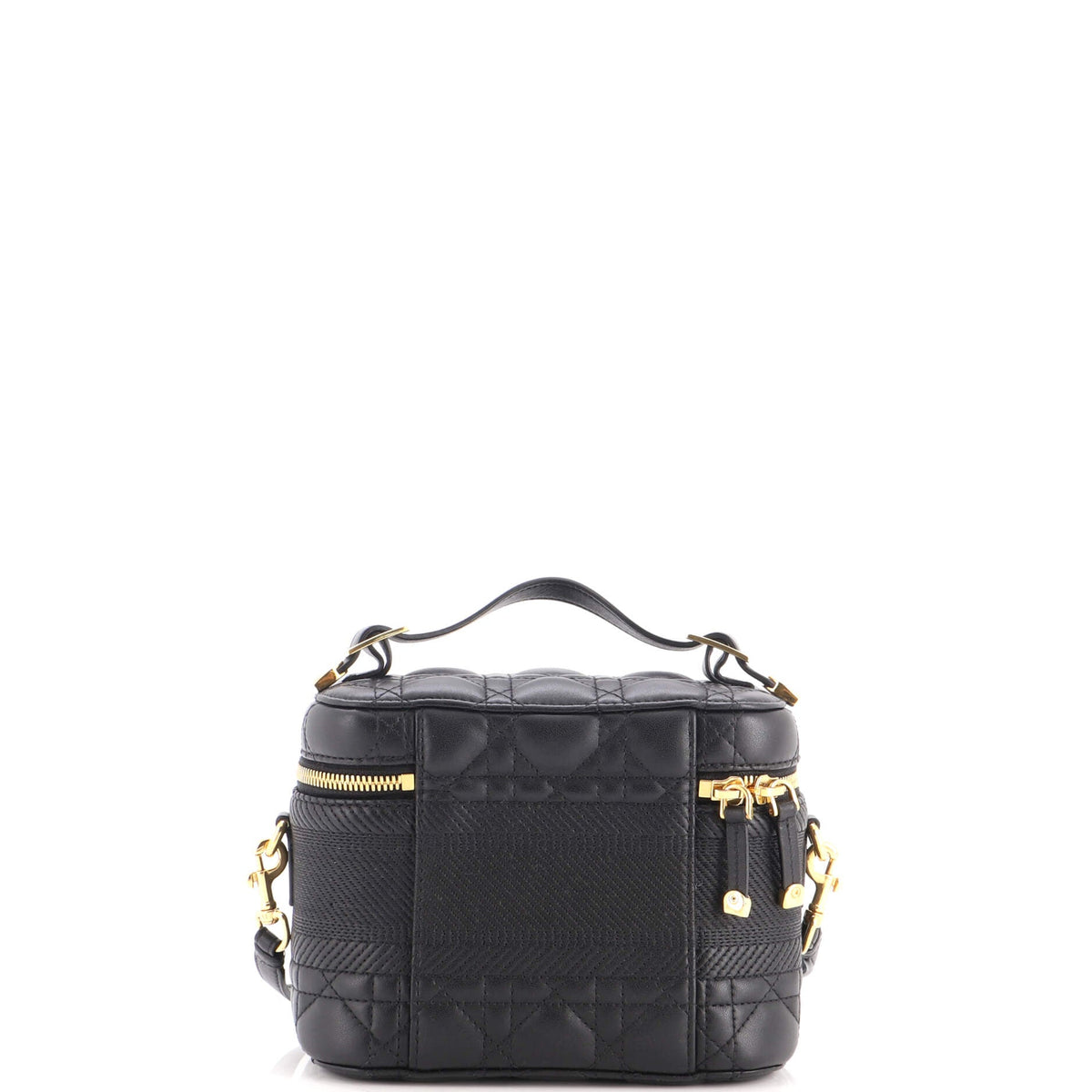 DiorTravel Convertible Vanity Case Cannage Quilt Lambskin Small
