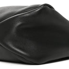 Prada Soft Calfskin Large Aimée Shoulder Bag Black
