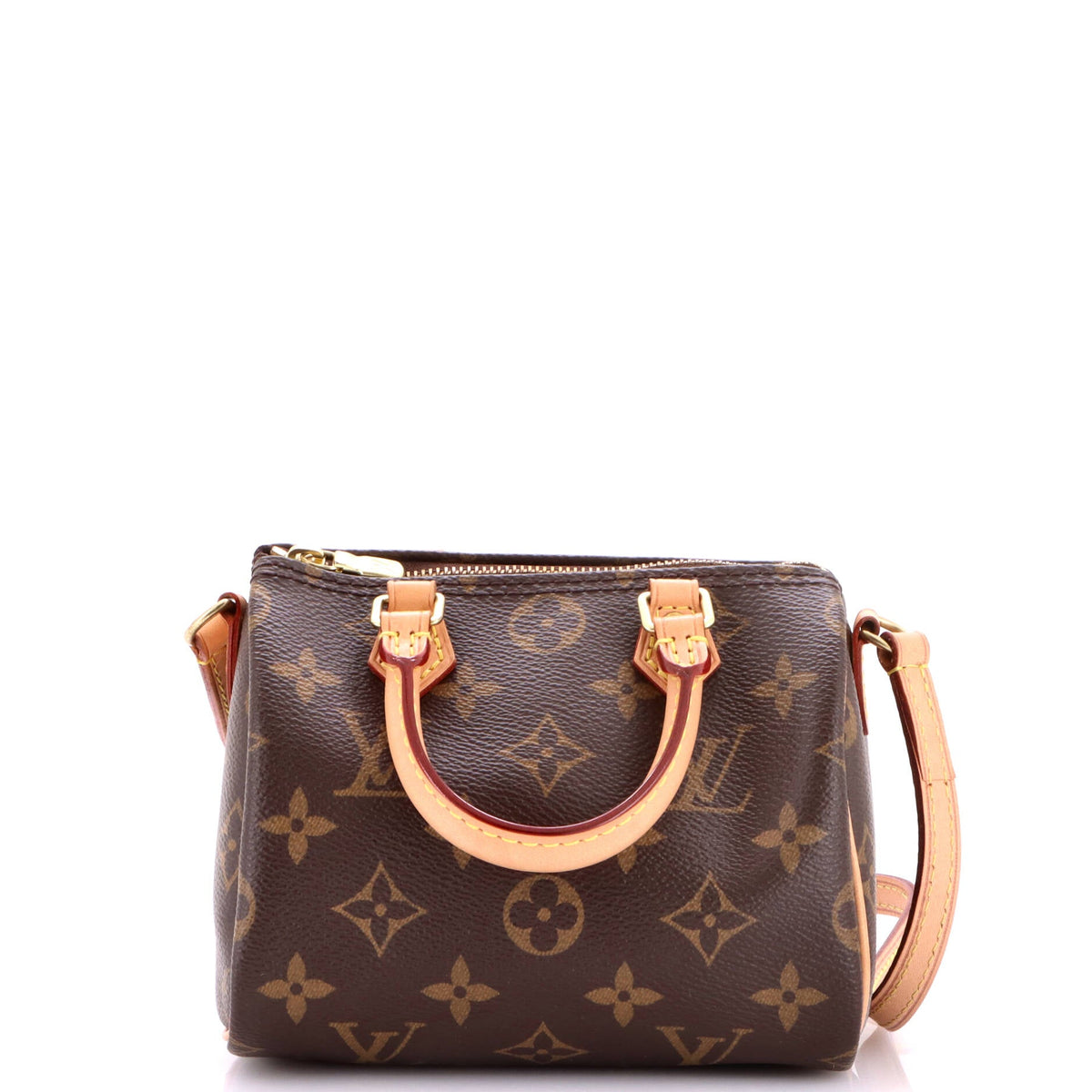 Speedy Bandouliere Bag Monogram Canvas Nano
