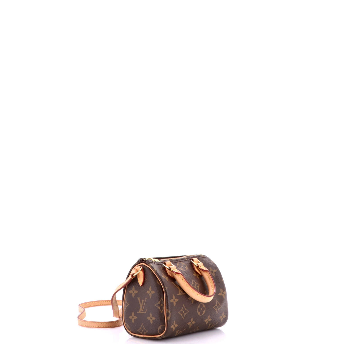 Speedy Bandouliere Bag Monogram Canvas Nano