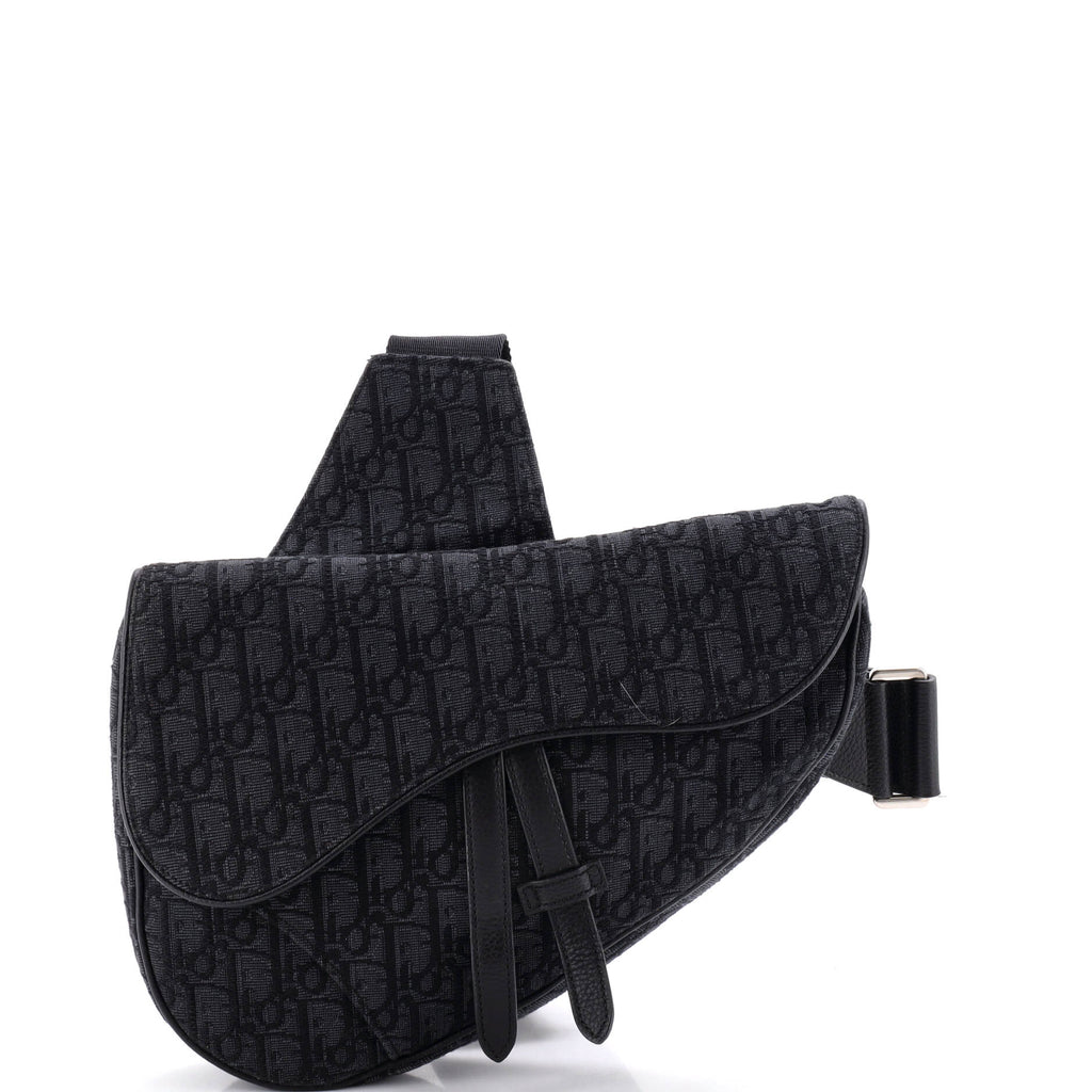 Saddle Crossbody Bag Oblique Canvas