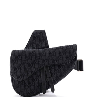 Saddle Crossbody Bag Oblique Canvas