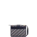 30 Montaigne Flap Bag Oblique Canvas