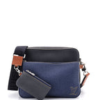 Trio Messenger Bag Taurillon Leather
