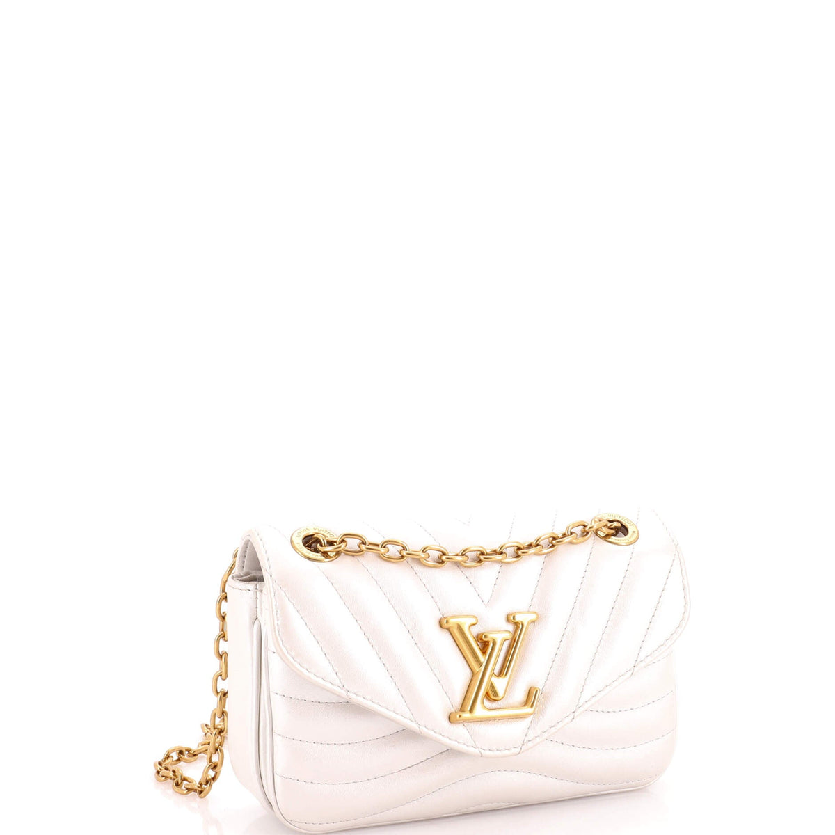 New Wave Chain Bag NM Quilted Leather PM