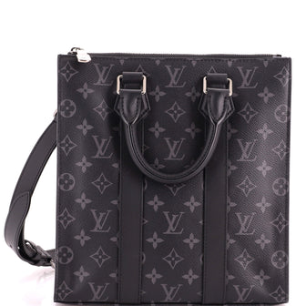 Sac Plat Cross Bag Monogram Eclipse Canvas