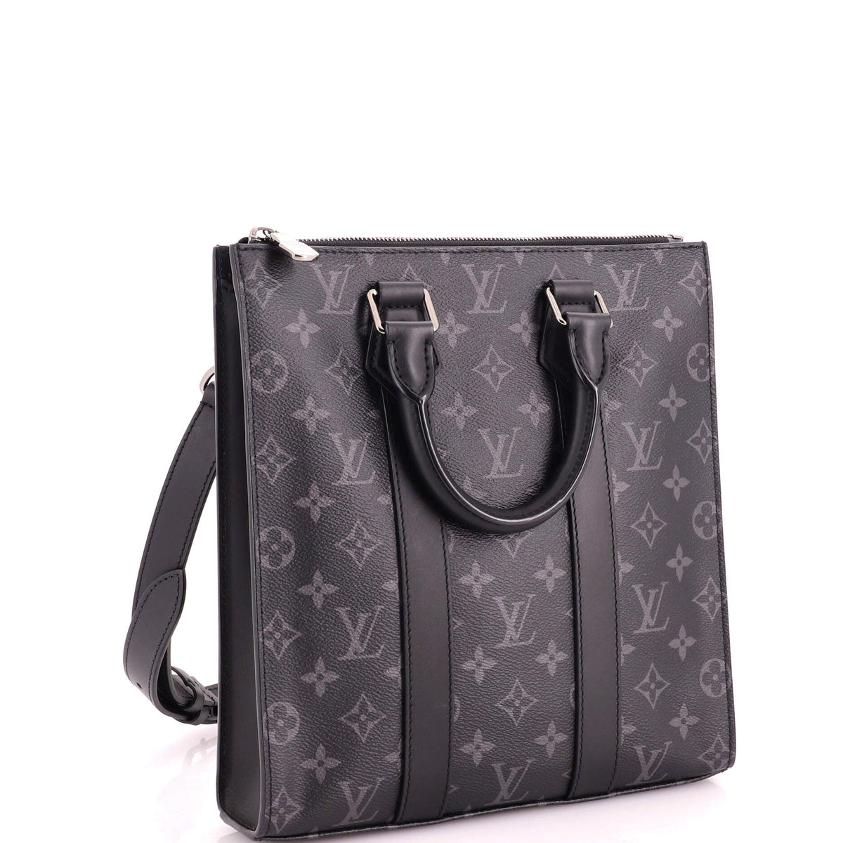 Sac Plat Cross Bag Monogram Eclipse Canvas