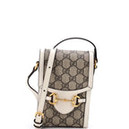 Horsebit 1955 Crossbody Bag GG Coated Canvas with Leather Mini