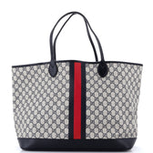 Ophidia Open Shopping Tote GG Coated Canvas Large