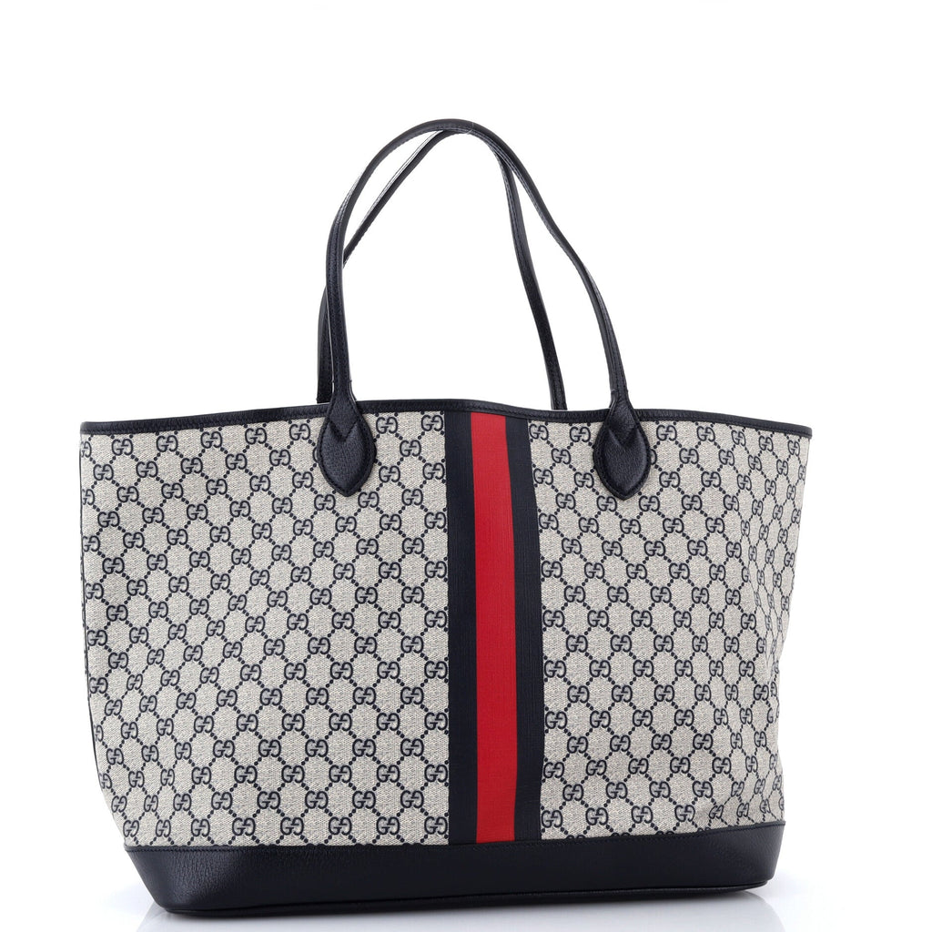 Ophidia Open Shopping Tote GG Coated Canvas Large