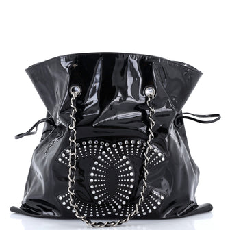 Bon Bon Tote Strass Embellished Patent Large