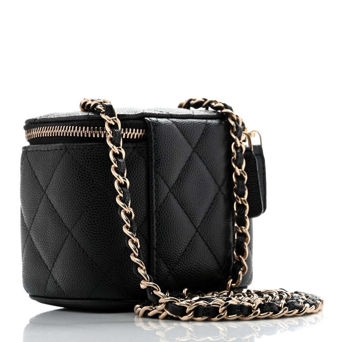 Mini Quilted Caviar Handbag