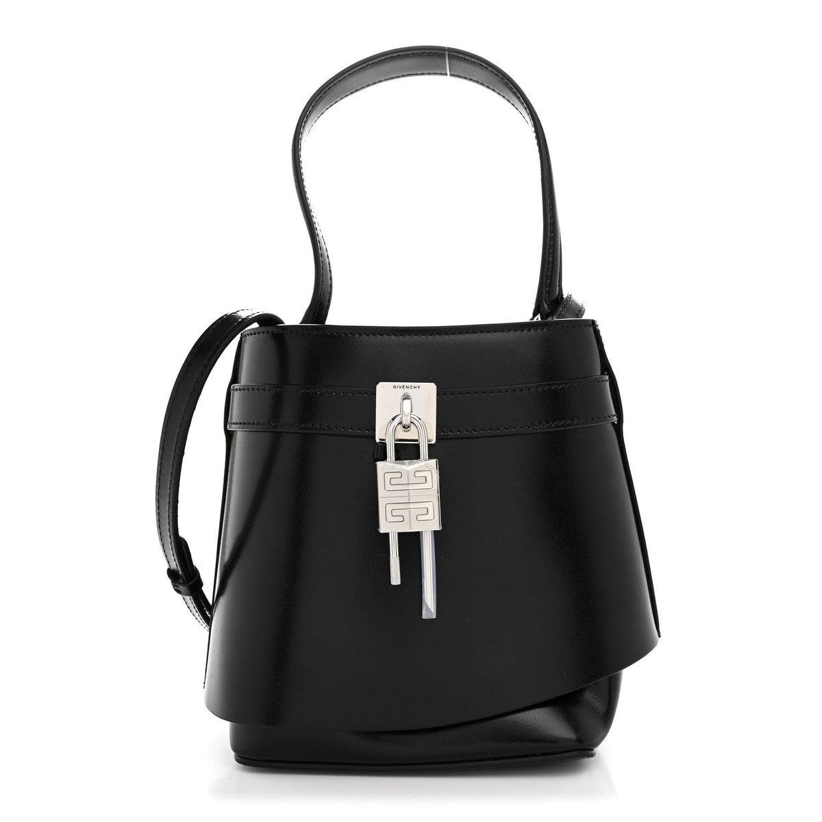 Calfskin Bucket Bag - Black