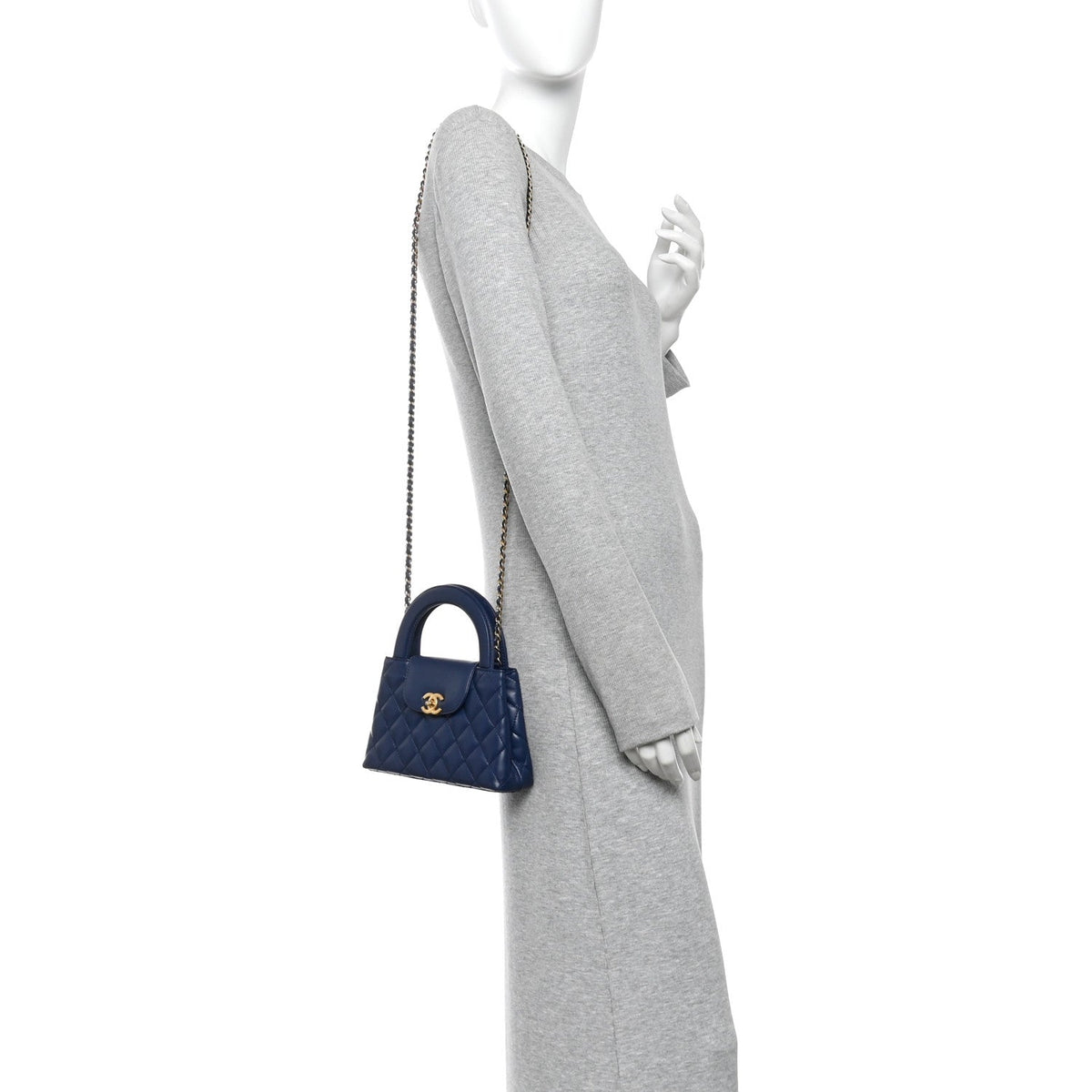Nano Quilted Calfskin Handbag