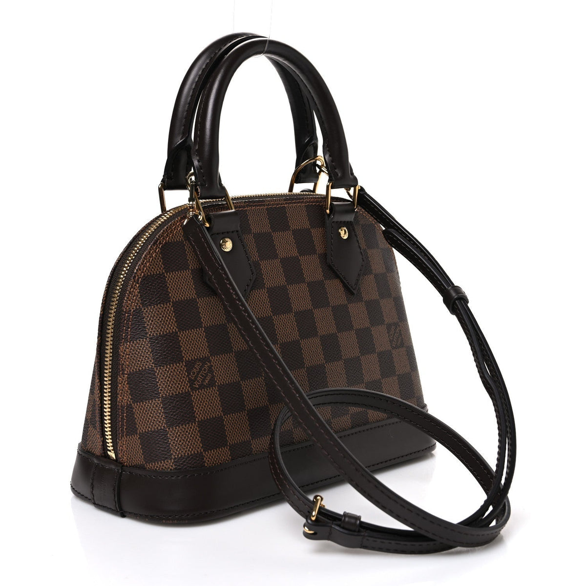 Louis Vuitton Damier Ebene Canvas Alma BB Brown