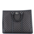 Ophidia Convertible Open Tote GG Coated Canvas Large