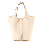 Hermes Taurillon Clemence Picotin Lock 18 PM Bag Nata