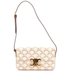 Triomphe East-West Shoulder Bag Triomphe Coated Canvas