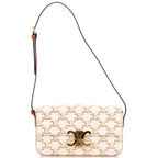 Triomphe East-West Shoulder Bag Triomphe Coated Canvas