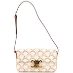 Triomphe East-West Shoulder Bag Triomphe Coated Canvas