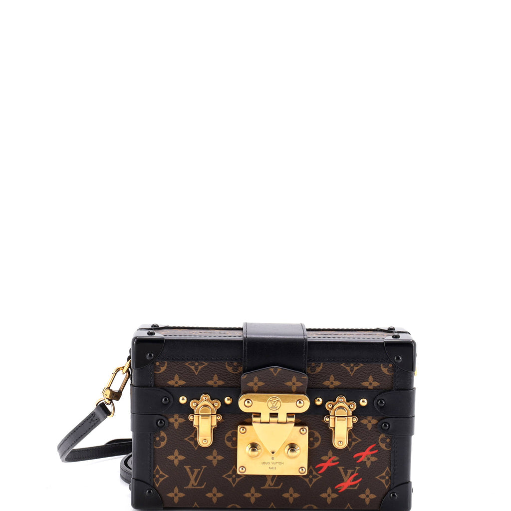 Petite Malle Handbag Monogram Canvas